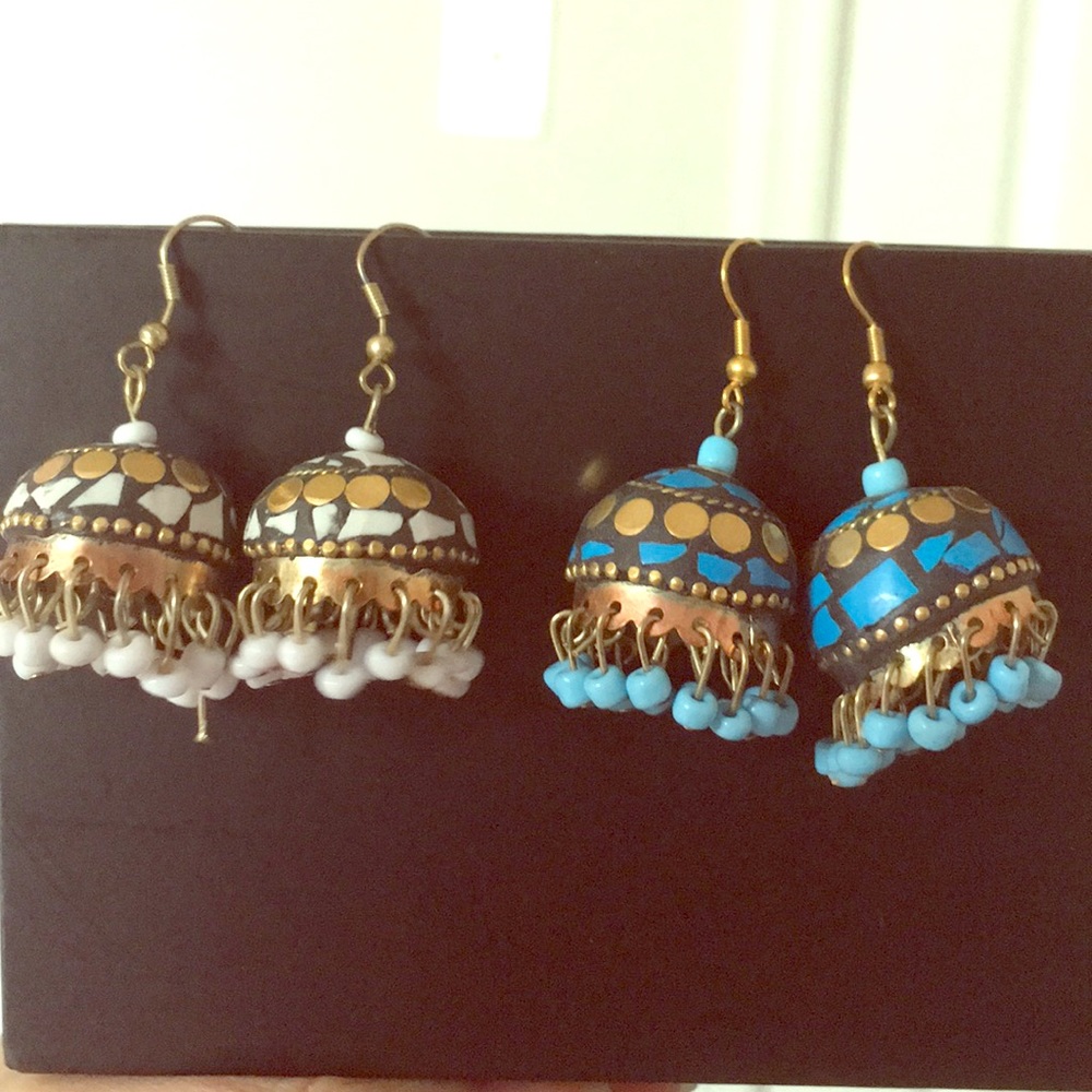 💢Tribal Fusion ‘Jhumki’ Earrings💢